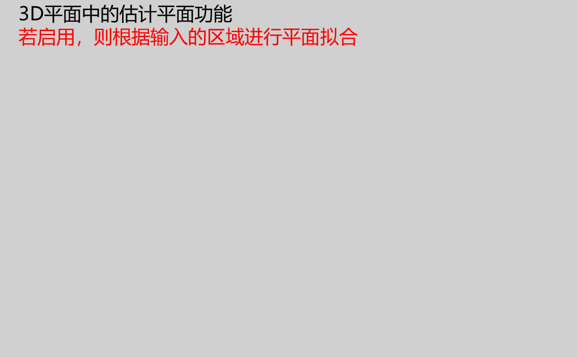 估計平面